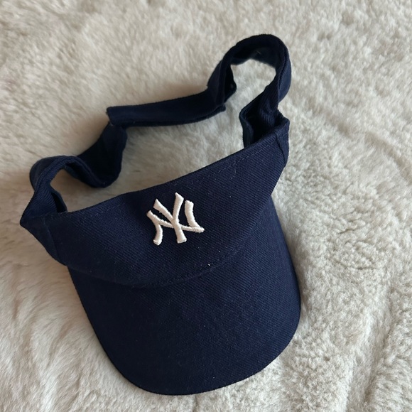 Other - Navy Blue Visor with White Logo